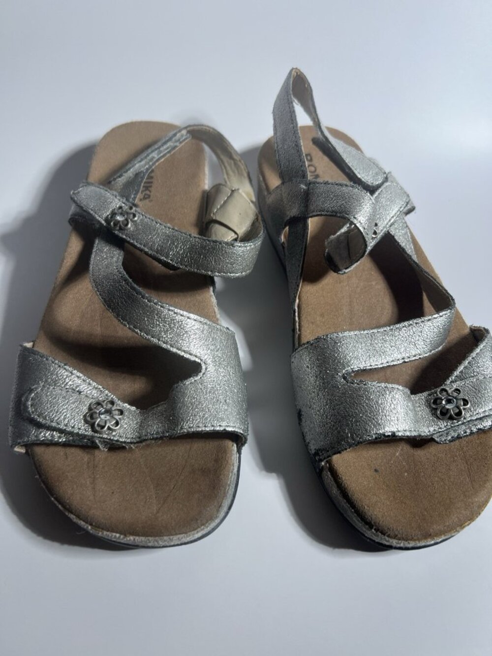 Romika Metallic Leather Comfort Sandals Women’s EU 38 US 7.5 - Picture 5 of 11
